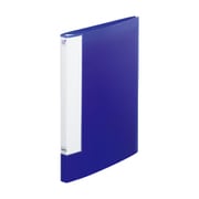 CUBE FIZZ クリヤーブック(サイドベンツ) A4/A3 ネイビー サイドイン/横入れタイプ N6004-11