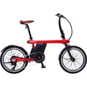 電動アシスト自転車 PITCLE 20インチ 9.6Ah 外装6段変速 レッド TK-V1-DC