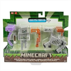 ヨドバシ.com - マテル Mattel HMD60 Minecraft（マインクラフト） ベーシックフィギュア 2体セット スケルトンと馬  [対象年齢：6歳～] 通販【全品無料配達】