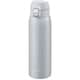 ステンレスボトル スポーツドリンク対応 ワンタッチ 700ml グレー AKM-70
