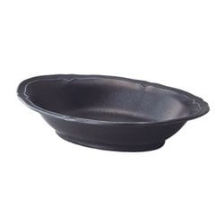 Rinka オーバルボール24cm BK 0598-047
