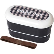 MM601 [お弁当箱 2段 640ml Potter モノクロ コーヒーブレイク ランチボックス]