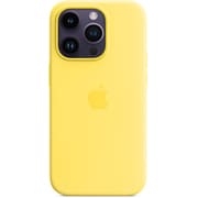 MagSafe対応 iPhone 14 Pro シリコーンケース カナリアイエロー [MQUG3FE/A]