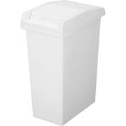 ユニード ゴミ箱 スライド フタロック機構付き 45リットル ホワイトグレー 幅26.5×奥行44×高さ61cm 蓋付き