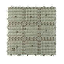 人工芝 30×30cm ジョイント式 日本製 1枚 グレー RT-30-GY