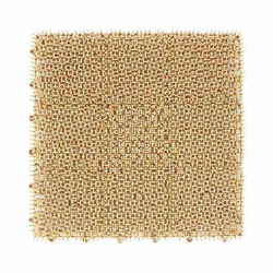 人工芝 ジョイント 30×30cm 1枚 やわらかターフ 日本製 ベージュ YT-302