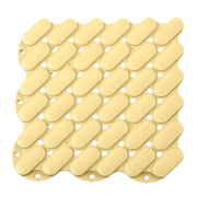 スノコ ジョイント 15×15×1.3cm 水切りユニット 抗菌システムスノコ 素足用 1枚 ベージュ BF-1505