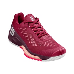 RUSH PRO 4.0（WOMEN）オムニコート BEET WRS331220U085 RED/WHITE/TROPICAL PEACH 25cm [テニスシューズ レディース]