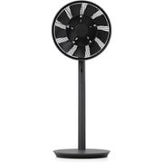 リビング扇風機 The GreenFan(ザ・グリーンファン) DCモーター搭載 超静音 リモコン付き ダークグレー×ブラック EGF-1800-DK