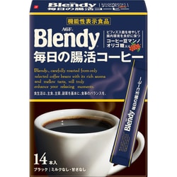 「ブレンディ（R）」 スティックブラック 毎日の腸活コーヒー 14本 [インスタントコーヒー]
