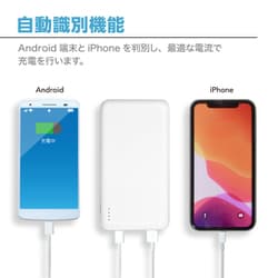 ヨドバシ.com - センチュリー CENTURY FSLP-CA100W [モバイルバッテリー 10000mAh ホワイト パワーバンク]  通販【全品無料配達】