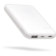 モバイルバッテリー 5000mAh ホワイト パワーバンク FSLP-CA50W