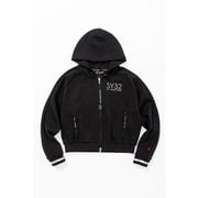SYG-23S01W DOUBLE FACE SWEAT JK ブラック Mサイズ [トップス]