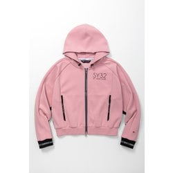 SYG-23S01W DOUBLE FACE SWEAT JK ピンク Lサイズ [トップス]