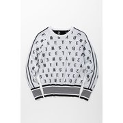 SYG-23S02W SYG LOGO KNITTING SPRING SHIRTS ホワイト Sサイズ [トップス]