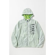 SYG-23S04 SEE THROUGH GRAPHIC JK Y.グリーン Lサイズ [トップス]