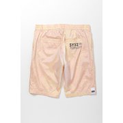 SYG-23S05 SEE THROUGH GRAPHIC HALF PANTS イエロー Lサイズ [ボトムス]
