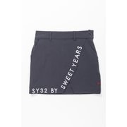 SYG-23S05W WOVEN DOUBLE FACE SKIRT グレー Mサイズ [ボトムス]