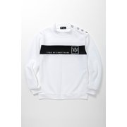SYG-23S10 WAFFLE BUTTON SHIRTS ホワイト XLサイズ [トップス]