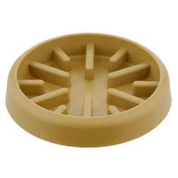 フラワーポット用 根腐れ防止 プレート 受け皿 4号 イエロー レドンド MA-3250