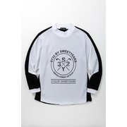 SYG-23S11 WAFFLE HIGH NECK SHIRTS ホワイト Lサイズ [トップス]