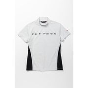 SYG-23S13W 36G DOT HALF MOCK ホワイト Sサイズ [トップス]