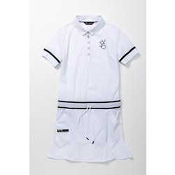 SYG-23S14W Carvico 404 ONE PIECE SKIRT ホワイト Lサイズ [トップス]