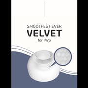 多機能 "ツルツル" TWS用 イヤーチップ MLサイズ 1ペア VELVET TWS 1 Pairs (ML)