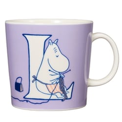 ムーミン （Moomin by ARABIA） マグカップ 0.4L アルファベットコレクション 「 L 」 国内正規品 1066896