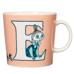 ムーミン （Moomin by ARABIA） マグカップ 0.4L アルファベットコレクション 「 E 」 国内正規品 1066899