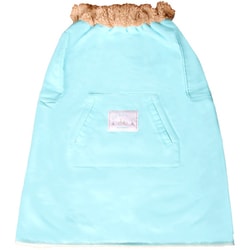 子乗せ自転車用 ブランケット ブルー GR-BLANKET