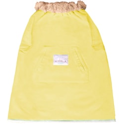 子乗せ自転車用 ブランケット イエロー GR-BLANKET