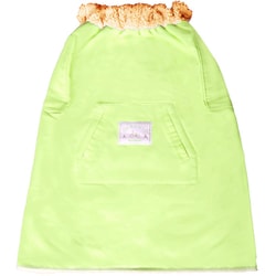 子乗せ自転車用 ブランケット ライム GR-BLANKET