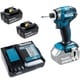 TD173DRGX 青 [充電式インパクトドライバ バッテリBL1860B×2本 充電器DC18RF ケース付]