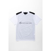 SYG-23S20 CAMO EMBOSS MOCK SHIRTS ホワイト Lサイズ [トップス]