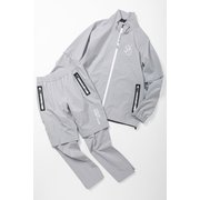 SYG-23S22W LADY’S RAIN SET UP グレー Lサイズ [トップス]