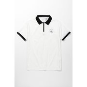 SYG-23S24 ZIP UP SYG POLO ホワイト Lサイズ [トップス]