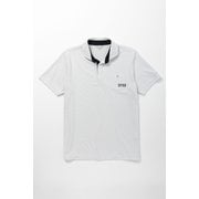 SYG-23S27 36G DOT SKIPPER SHIRTS ホワイト Lサイズ [トップス]