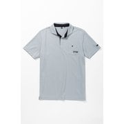 SYG-23S27 36G DOT SKIPPER SHIRTS グレー Lサイズ [トップス]