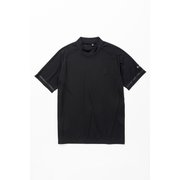 SYG-23S32 SQUARE KNIT MOCK ブラック Lサイズ [トップス]