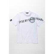 SYG-23S37 SYG EMBLEM LOGO MOCK ホワイト Mサイズ [トップス]