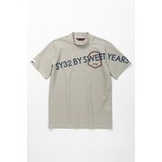 SYG-23S37 SYG EMBLEM LOGO MOCK ベージュ Mサイズ [トップス]