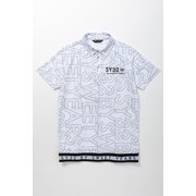 SYG-23S40 SYG MARIN LOGO POLO ホワイト Mサイズ [トップス]