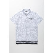 SYG-23S40 SYG MARIN LOGO POLO ホワイト XLサイズ [トップス]