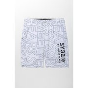 SYG-23S41 SYG MARIN LOGO SHORTS ホワイト Lサイズ [ボトムス]