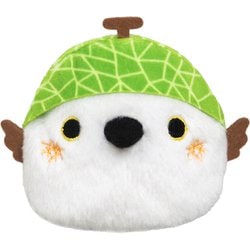 だんごフレンズ ご当地だんご ぬいぐるみ シマエナガ(北海道） メロン [キャラクターグッズ]
