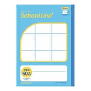LGG01 [School Line+（スクールラインプラス） 合理的配慮のためのノート マス目 大（書字練習用） 50mm]