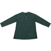 smoAslpshaLkha [V NECK SLEEPING SHIRTS カーキ L]