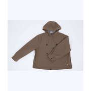 smoAanojaaSbrw [HALF ZIP ANORAK JACKET ブラウン S]