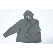 smoAanojaaSkha [HALF ZIP ANORAK JACKET カーキ S]